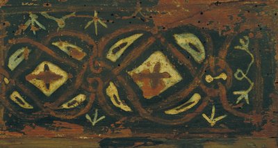 Ceiling Panel with Geometric Motifs by Unbekannt Unbekannt